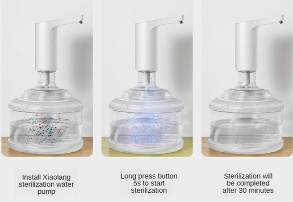 Помпа для бутилированной воды Xiaomi Xiaolang Sterilizing Water Dispenser с UF (HD-ZDCSJ06) - 5