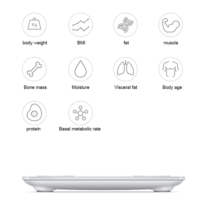 Умные весы Xiaomi Yunmai Smart Body Fat Scale Mini 2 (Белый) - Рисунок 7