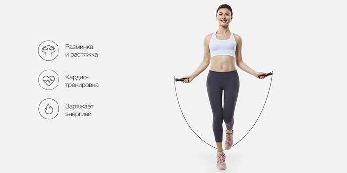 Скакалка Xiaomi Yunmai Sports Jump Rope Standart Version с утяжелителем (YMHR-P701) - 3