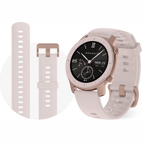 Умные часы Huami Amazfit GTR 42 mm Aluminum (International Version) Розовый