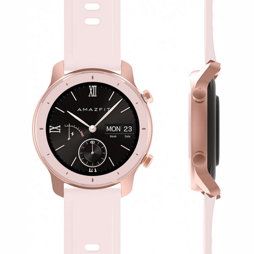 Умные часы Huami Amazfit GTR 42 mm Aluminum (International Version) Розовый