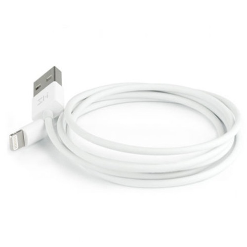 USB кабель Xiaomi ZMI MFi Lightning длина 1,0 метр (Белый) 