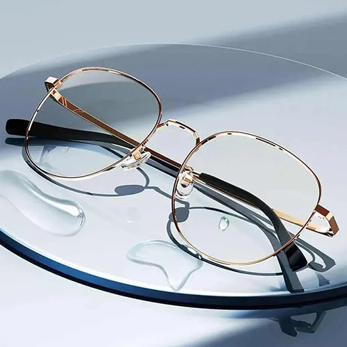 Компьютерные очки Xiaomi Mijia Anti-Blue Titanium Glasses (HMJ01RM) Розовое Золото