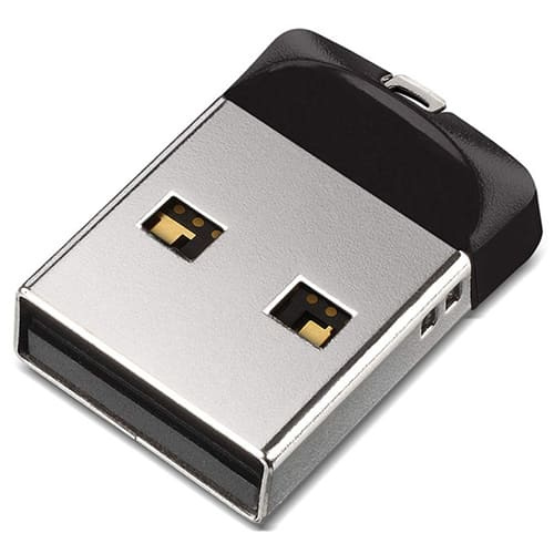 USB Флеш 32GB SanDisk Cruzer Fit (Черный)