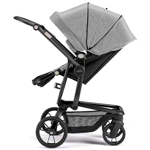 Детская коляска CAM Taski Sport Tris (3 в 1) ART910-T870C (Серый меланж)