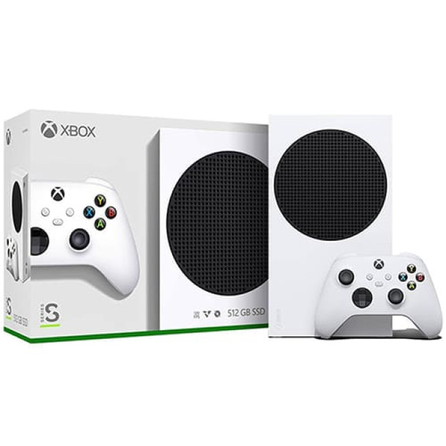 Игровая приставка Microsoft Xbox Series S 512 ГБ SSD Белый