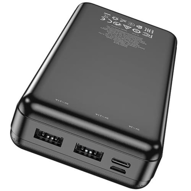 Аккумулятор внешний Hoco J91A 20000mAh (Черный)