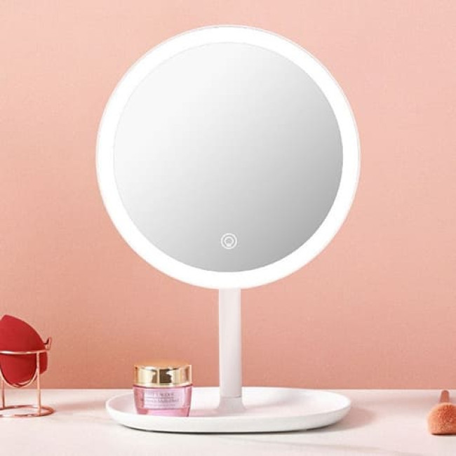 Зеркало для макияжа с подсветкой Jordan&Judy NV543 (Белый)