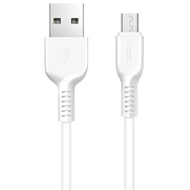 USB кабель Hoco X20 Flash microUSB, длина 2 метра (Белый)