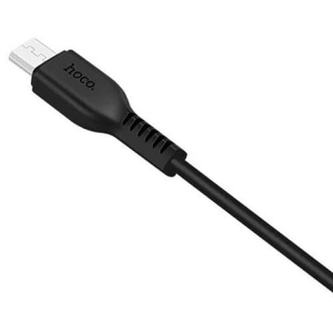 USB кабель Hoco X20 Flash microUSB, длина 2 метра (Черный)