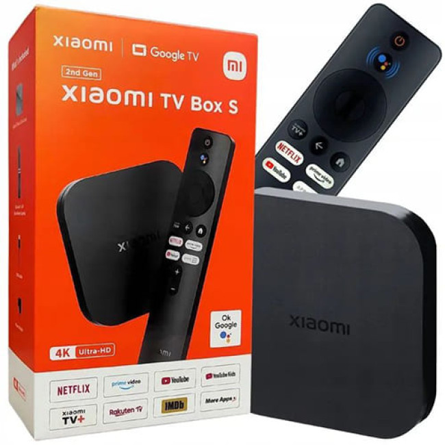 Смарт-приставка Xiaomi Box S 2nd Gen (Международная версия) Смарт-приставка Xiaomi Box S 2nd Gen (Международная версия)