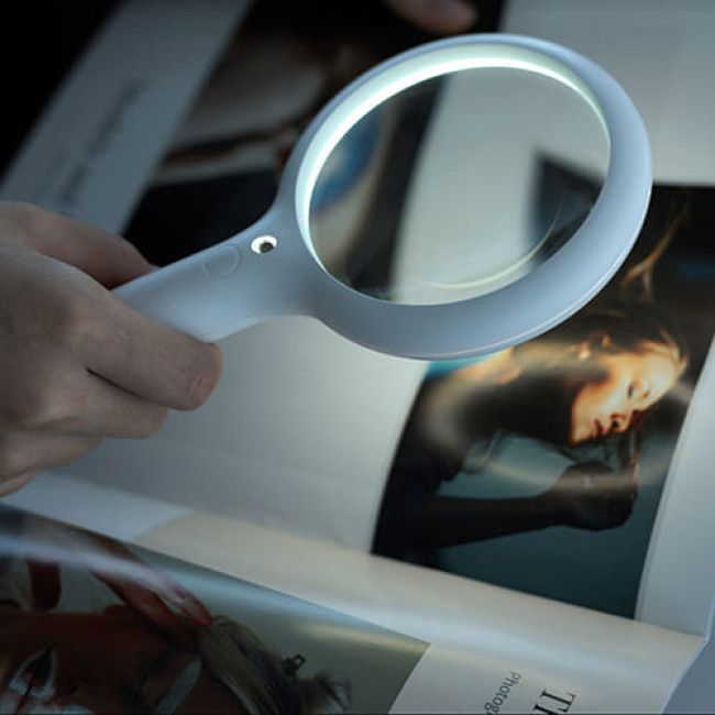 Увеличительное стекло Xiaoda Magnifier XD-FDJ01 Белое