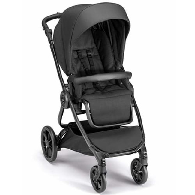 Детская коляска CAM Avant (2 в 1) ART968-T582+ART805T-V90S (Черный c рамой цвета Матовый черный)