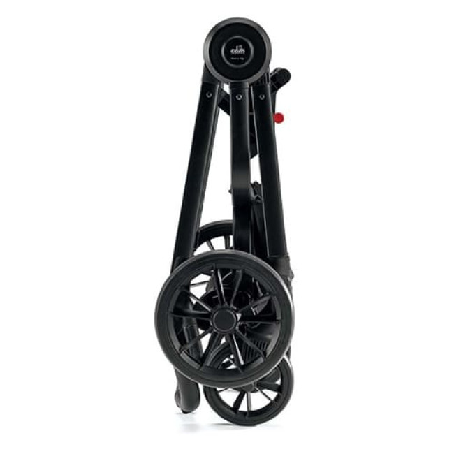 Детская коляска CAM Avant (2 в 1) ART968-T582+ART805T-V90S (Черный c рамой цвета Матовый черный)