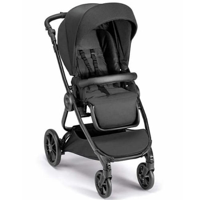Детская коляска CAM Ami' (2 в 1) ART967-T578+ART805T-V90S (Черный c рамой цвета Матовый черный)