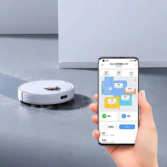 Робот-пылесос Xiaomi Robot Vacuum X10 (Международная версия) Белый