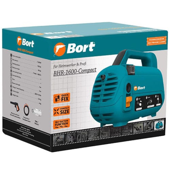 Мойка высокого давления Bort BHR-1600-Compact Мойка высокого давления Bort BHR-1600-Compact