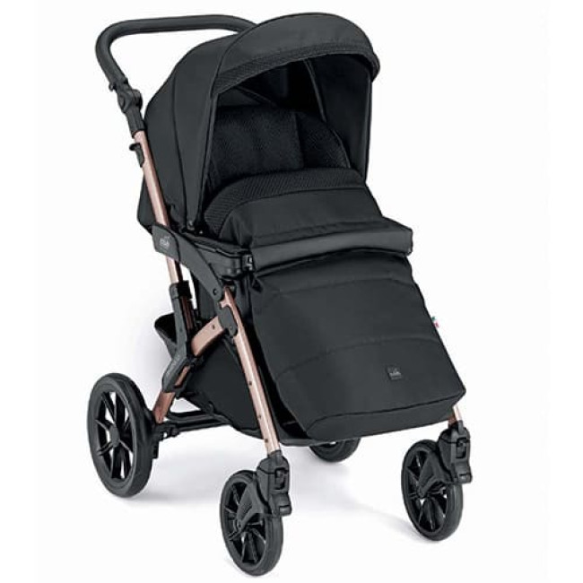 Детская коляска CAM Dinamico Rover (3 в 1) ART897030-T986 (Черный-розовый)