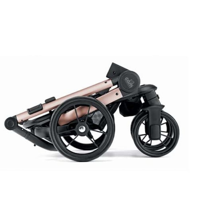 Детская коляска CAM Taski Sport Tris (3 в 1) ART910-T867 (Розовый медвежонок, черный-розовый)