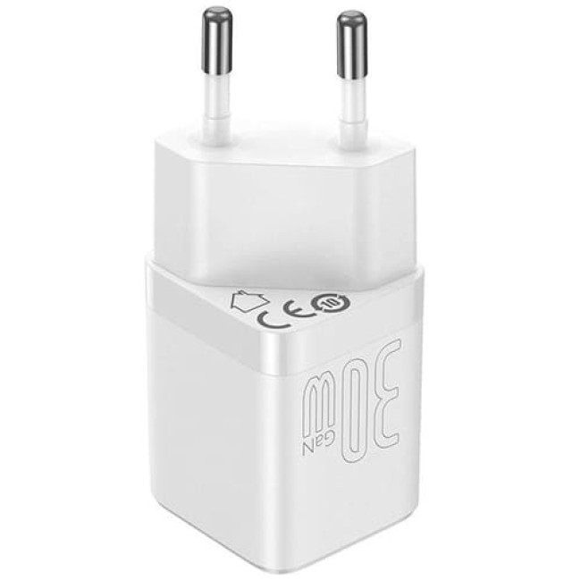 Зарядное устройство Baseus GAN3 Fast Charger 1C 30W CCGN010102 Белый
