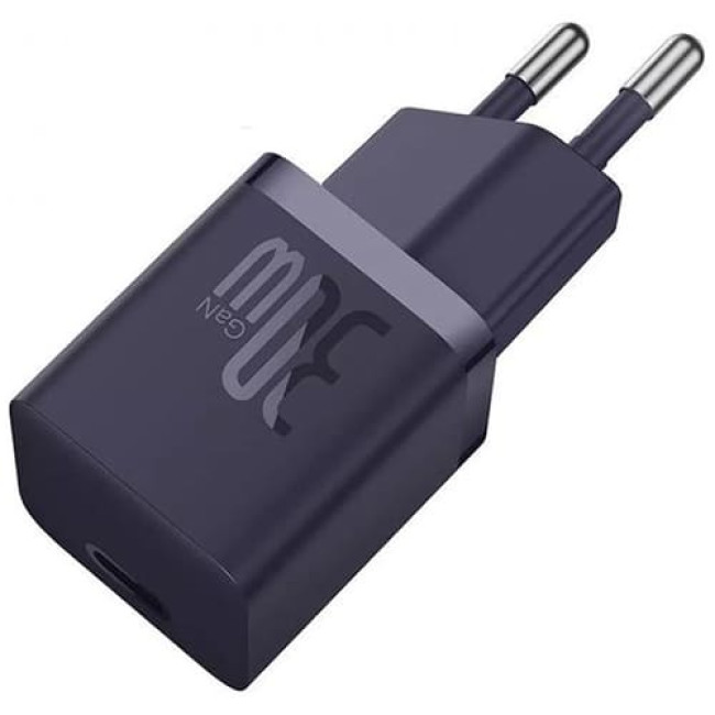 Зарядное устройство Baseus GaN5 Fast Charger(mini) 1C 30W CCGN070705 Фиолетовый