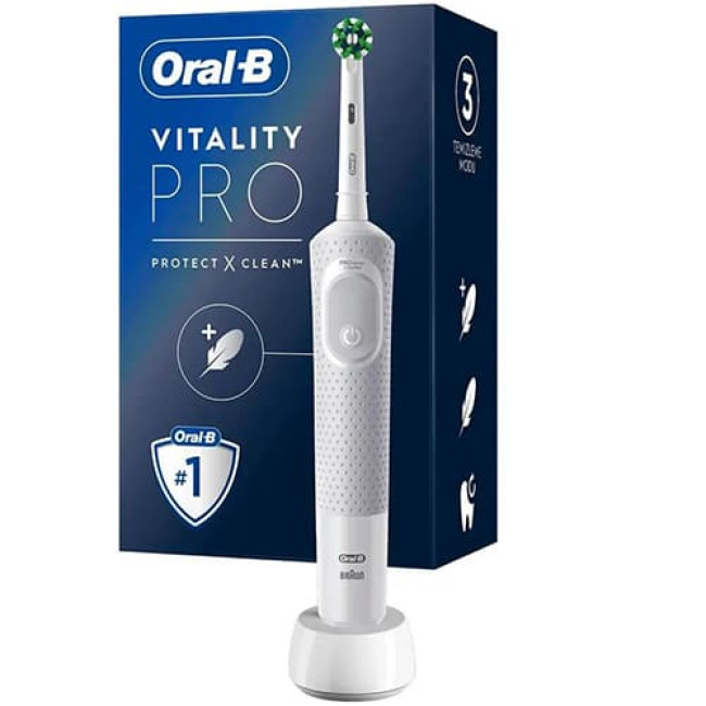 Электрическая зубная щетка Oral-B Vitality Pro D103.413.3 (Белый)
