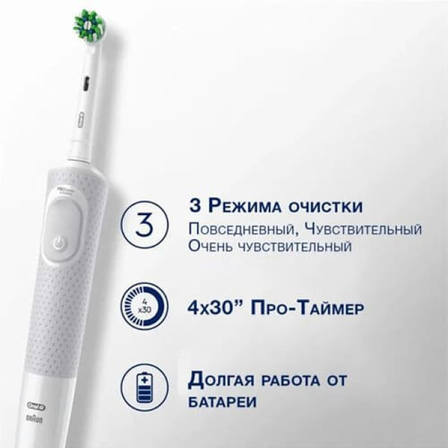 Электрическая зубная щетка Oral-B Vitality Pro D103.413.3 (Белый)