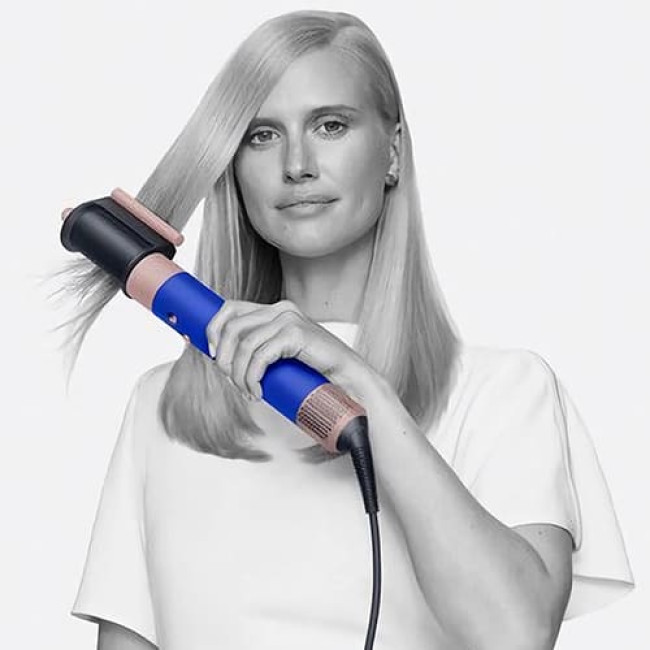 Фен-стайлер Dyson Airwrap Complete Long HS05 (Синие румяна) + бокс Фен-стайлер Dyson Airwrap Complete Long HS05 (Синие румяна) + бокс