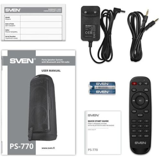 Колонка для вечеринок SVEN PS-770 Колонка для вечеринок SVEN PS-770