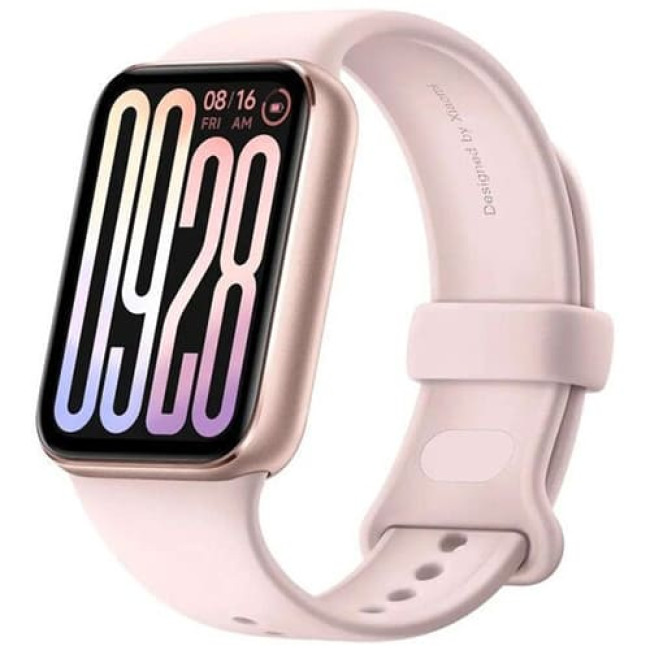Фитнес-браслет Xiaomi Smart Band 9 Pro M2401B1 (Международная версия) Розовый, с розовым силиконовым ремешком Фитнес-браслет Xiaomi Smart Band 9 Pro M2401B1 (Международная версия) Розовый, с розовым силиконовым ремешком