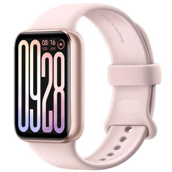 Фитнес-браслет Xiaomi Smart Band 9 Pro M2401B1 (Международная версия) Розовый, с розовым силиконовым ремешком Фитнес-браслет Xiaomi Smart Band 9 Pro M2401B1 (Международная версия) Розовый, с розовым силиконовым ремешком
