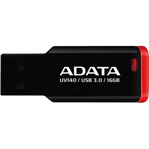 USB Флеш 16GB A-Data DashDrive UV140 (черно-красный)