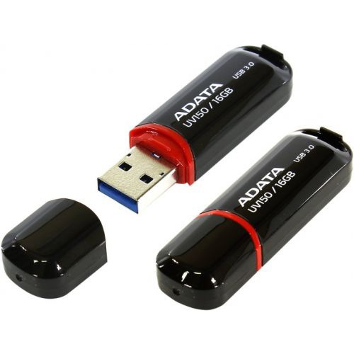 USB Флеш 16GB A-Data DashDrive UV150 (черный)