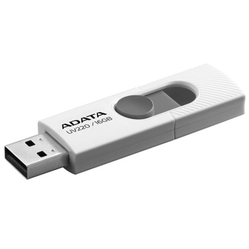 USB Флеш 16GB A-Data DashDrive UV220 (бело-серый)