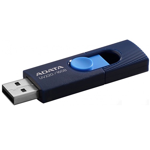 USB Флеш 16GB A-Data DashDrive UV220 (сине-голубой)