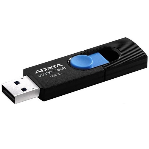 USB Флеш 16GB A-Data DashDrive UV320 (черно-синий)