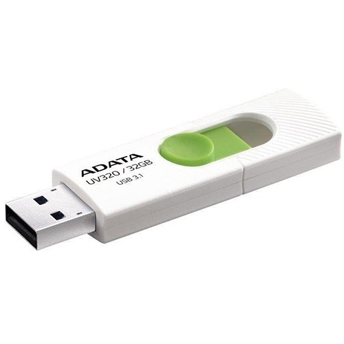 USB Флеш 32GB A-Data DashDrive UV320 (бело-зеленый)