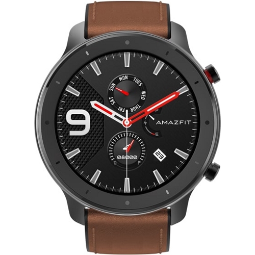 Умные часы Huami Amazfit GTR 47 mm Aluminum (International Version) Черный