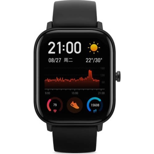 Умные часы Amazfit GTS Smart Watch (Международная версия) Черный 