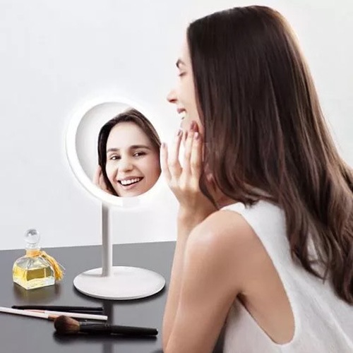 Зеркало для макияжа с подсветкой Amiro LED Lightting Mirror Mini Series (Белый)