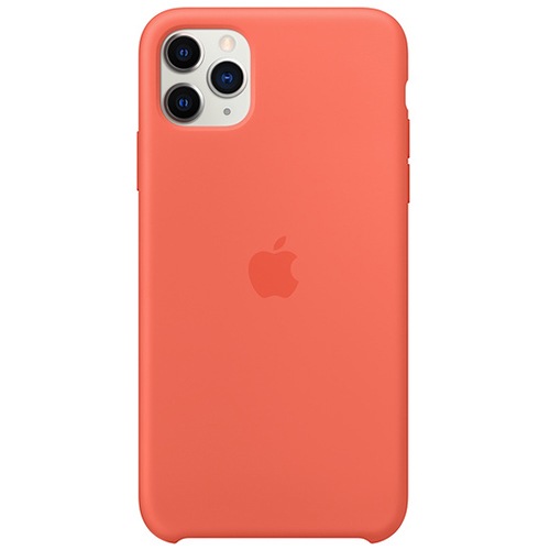Чехол для iPhone 11 Pro Max Apple Silicone Case (MX022ZM/A) оранжевый