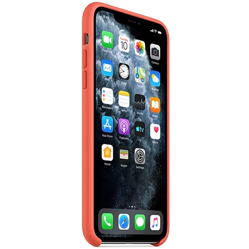 Чехол для iPhone 11 Pro Max Apple Silicone Case (MX022ZM/A) оранжевый
