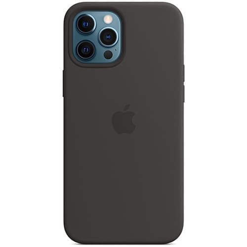 Чехол для iPhone12 Pro Max Apple Silicone Case with MagSafe (MHLG3ZE/A) черный 