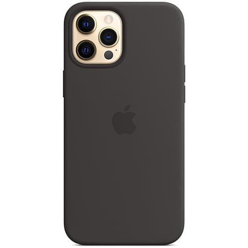 Чехол для iPhone12 Pro Max Apple Silicone Case with MagSafe (MHLG3ZE/A) черный 