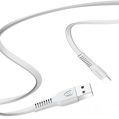 USB кабель Baseus Tough Series Type-C, длина 1,0 метр (Белый)  