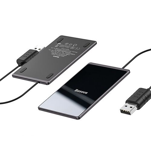 Беспроводное зарядное устройство Baseus Smart 2 in1 Wireless Charger (Черный)