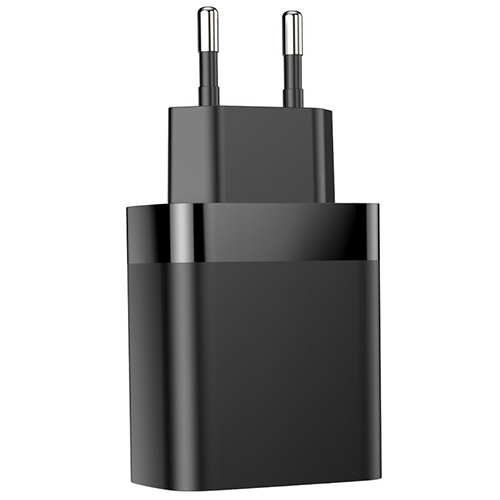 Зарядное устройство Baseus Mirror Lake Dual QC Digital Display Quick Charger 2 USB (Черный)    