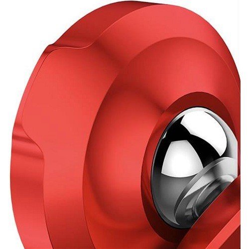 Магнитный автодержатель Baseus Small ears series Magnetic suction bracket с креплением в воздуховод (красный)