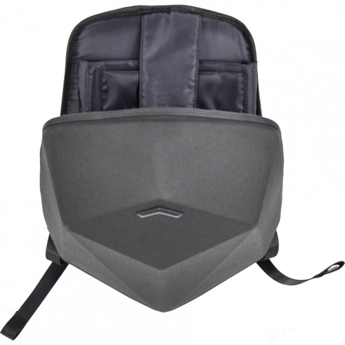zhestkij ryukzak xiaomi beaborn backpack nylon so vstroennoj kolonkoj hi fi bluetooth chernyj