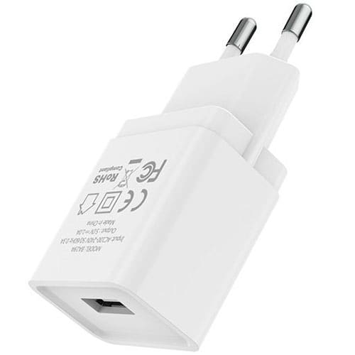 Зарядное устройство Borofone USB Travel Charger (BA19A) Белый